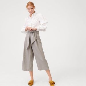 Club Monaco wool wide leg capris